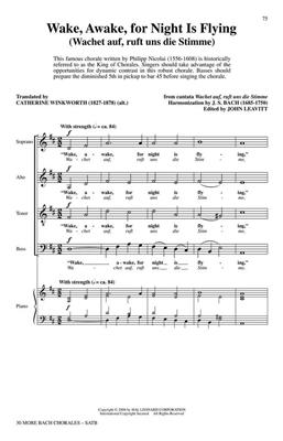 Johann Sebastian Bach: 30 More Bach Chorales: Gemischter Chor mit Begleitung