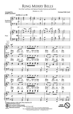 Ring Merry Bells: (Arr. John Leavitt): Frauenchor mit Begleitung