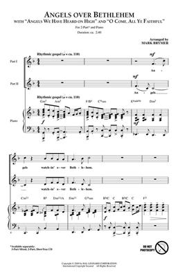 Angels Over Bethlehem: (Arr. Mark Brymer): Frauenchor mit Klavier/Orgel