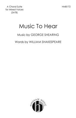 Music To Hear: Gemischter Chor mit Begleitung