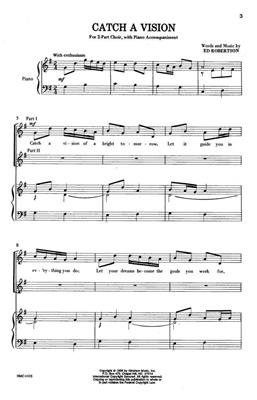 Edwin Robertson: Catch A Vision: (Arr. Edwin Robertson): Frauenchor mit Klavier/Orgel