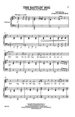 The Rattlin' Bog: (Arr. Michael Braz): Frauenchor mit Klavier/Orgel