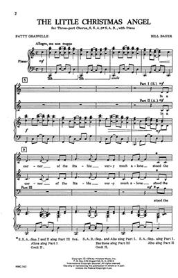Bill Bauer: Little Christmas Angel: (Arr. Bill Bauer): Gemischter Chor mit Klavier/Orgel