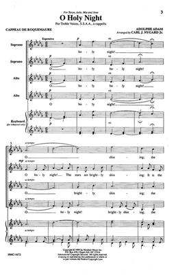 Adolphe Charles Adam: O Holy Night: (Arr. Carl Nygard): Frauenchor A cappella