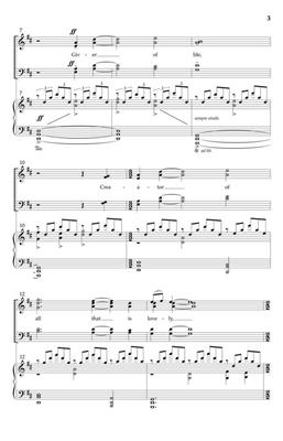 Dan Forrest: The Music Of Living: (Arr. Dan Forrest): Gemischter Chor mit Klavier/Orgel