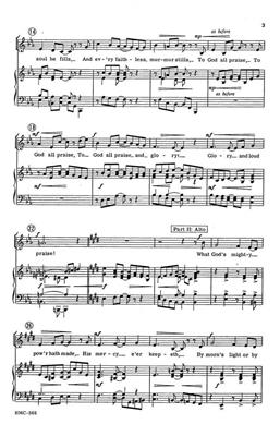 David Peninger: Praise Quodlibet: (Arr. David Peninger): Gemischter Chor mit Klavier/Orgel