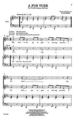 Hank Beebe: A Fun Tune: (Arr. Hank Beebe): Frauenchor mit Klavier/Orgel