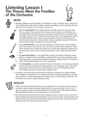 The Young Person's Guide To The Orchestra