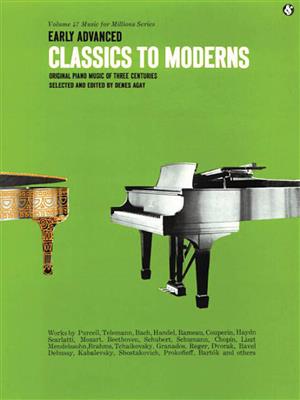 Early Advanced Classics to Moderns: Klavier Solo