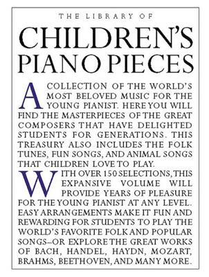 The Library of Children's Piano Pieces: (Arr. Amy Appleby): Klavier Solo