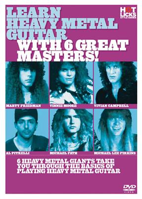 Learn Heavy Metal Guitar with 6 Great Masters!