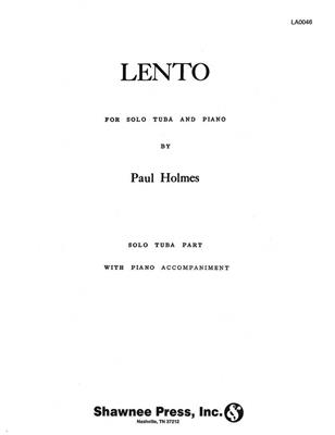 Paul Holmes: Lento: Gemischter Chor mit Begleitung