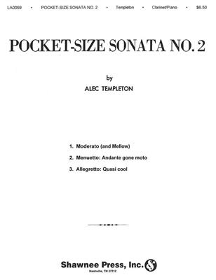 Alec Templeton: Pocket Size Sonata No. 2: Klarinette mit Begleitung