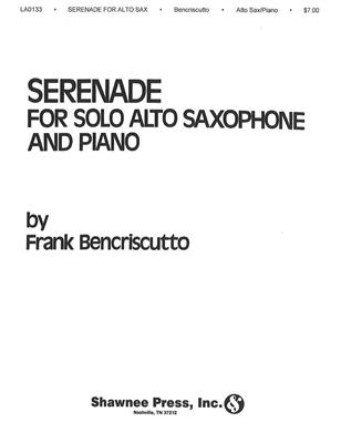 Frank Bencriscutto: Serenade: Altsaxophon