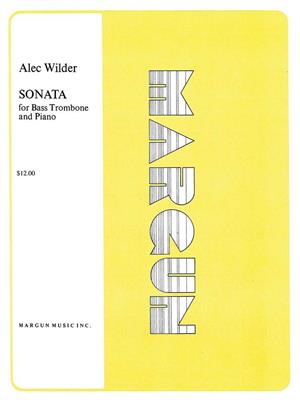 Alec Wilder: Sonata for Bass Trombone and Piano: (Arr. Gunther Schuller): Posaune mit Begleitung