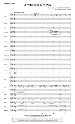Joseph M. Martin: Winter's Grace: Gemischter Chor mit Ensemble