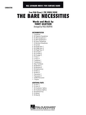 Terry Gilkyson: The Bare Necessities: (Arr. Paul Murtha): Fanfarenorchester