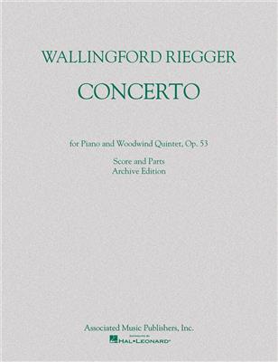 Wallingford Riegger: Concerto for Piano and Woodwind Quintet, Op. 53: Holzbläserensemble