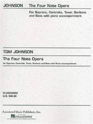 T Johnson: The Four Note Opera: Gesang Solo