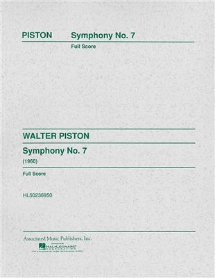 Walter Piston: Symphony No. 7 (1960): Orchester