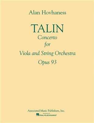 Alan Hovhaness: Talin Concerto, Op. 93: Streichorchester mit Solo