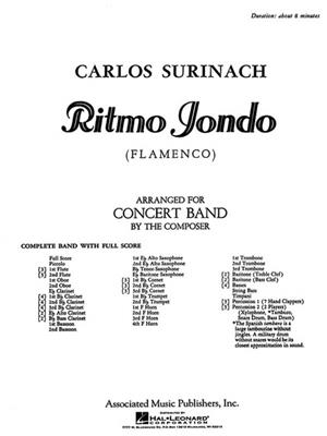 Carlos Surinach: Ritmo Jondo Band Full Score: Blasorchester