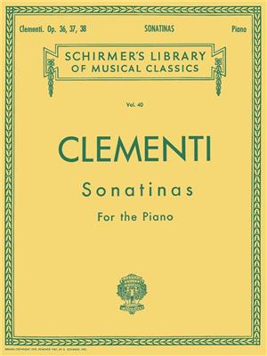 Muzio Clementi: 12 Sonatinas, Op. 36, 37, 38: Klavier Solo