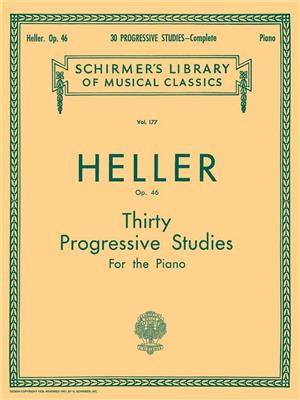 Stephen Heller: 30 Progressive Studies, Op. 46 (Complete): Klavier Solo