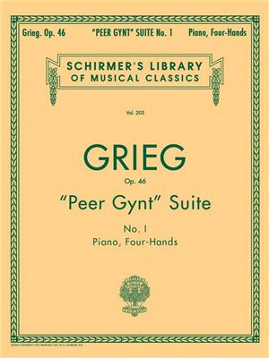 Edvard Grieg: Peer Gynt Suite No. 1, Op. 46: Klavier vierhändig