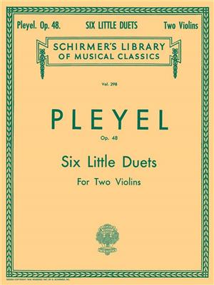 Ignace Pleyel: Six Little Duets, Op. 48: Violine Solo