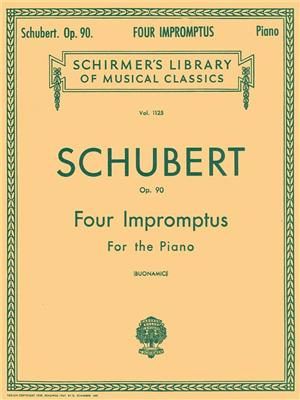 Franz Schubert: 4 Impromptus, Op. 90: Klavier Solo