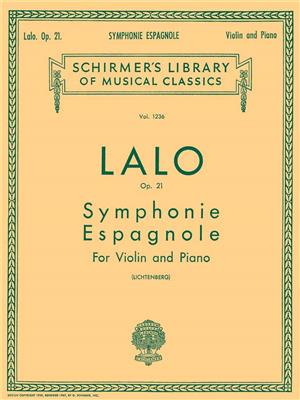 Edouard Lalo: Symphonie Espagnole, Op. 21: Violine mit Begleitung