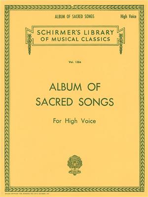 Album of Sacred Songs: Gesang mit Klavier