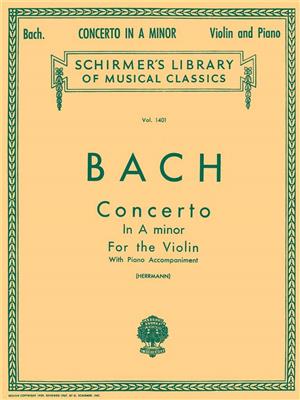 Johann Sebastian Bach: Violin Concerto No.1 In A Minor BWV1041: Violine mit Begleitung