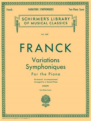 César Franck: Variations Symphoniques: Klavier vierhändig