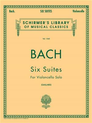 Johann Sebastian Bach: 6 Suites BWV1007-1012: Cello Solo