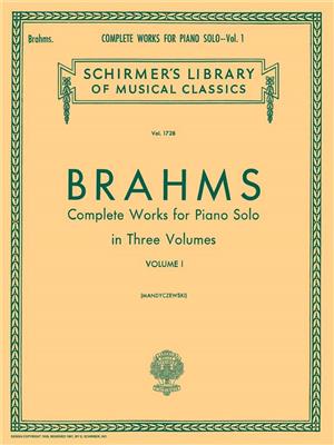 Complete Works For Piano Solo Volume 1: Klavier Solo