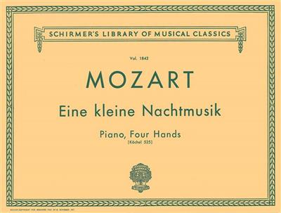 Wolfgang Amadeus Mozart: Eine Kleine Nachtmusik: Klavier vierhändig