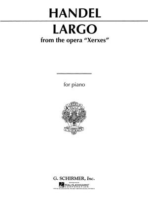 Georg Friedrich Händel: Largo (from Xerxes): Klavier Solo
