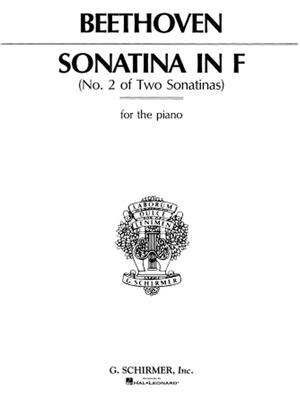 Ludwig van Beethoven: Sonatina No. 2 in F: Klavier Solo