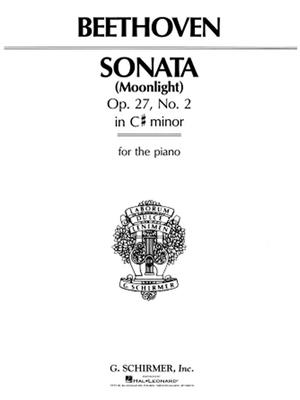Ludwig van Beethoven: Sonata in C-Sharp Minor, Opus 27, No. 2: Klavier Solo