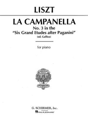 Franz Liszt: La Campanella: Klavier Solo