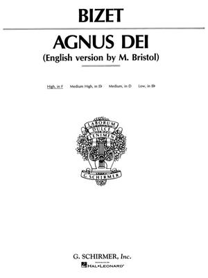 Georges Bizet: Agnus Dei (Lamb of God): Gesang mit Klavier
