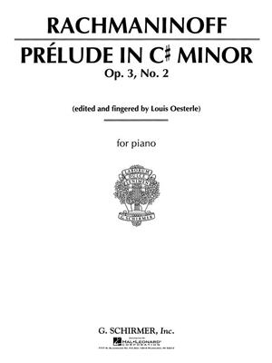 Sergei Rachmaninov: Prelude in C# Minor, Op. 3, No. 2: Klavier Solo