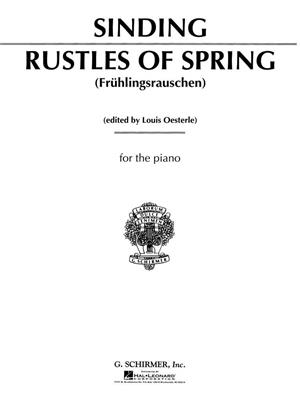 Christian Sinding: Rustles of Spring, Op. 32, No. 3: Klavier Solo