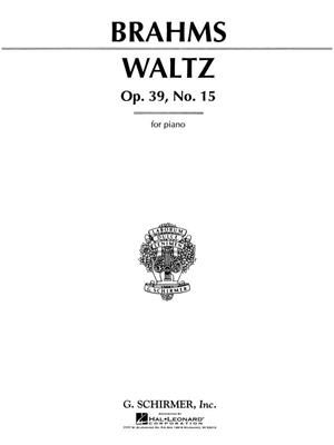 Johannes Brahms: Waltz in Ab Major, Op. 39, No. 15: Klavier Solo