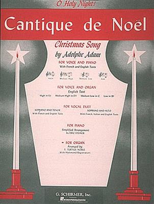 Adolphe Charles Adam: Cantique De Noel (Organ): Orgel