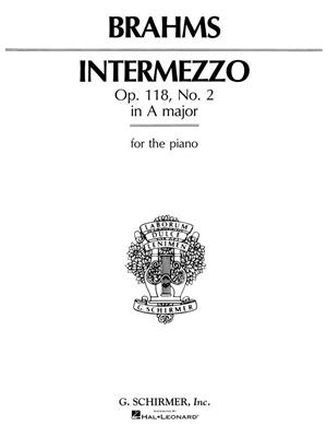 Johannes Brahms: Intermezzo in A Major, Op. 118, No. 2: Klavier Solo