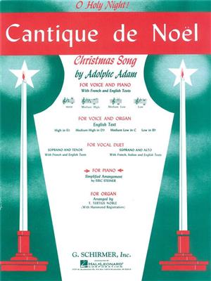 Adolphe Charles Adam: Cantique De Noel (O Holy Night): Klavier Solo