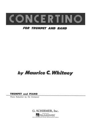 Maurice C. Whitney: Concertino: Trompete mit Begleitung